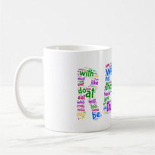 Read! Learn your Sight Words! Coffee Mug