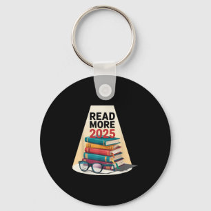 Read More 2025 Book Lover Reading Challenge Girls Key Ring