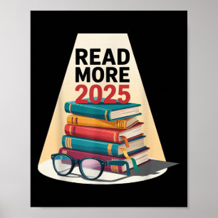 Read More 2025 Book Lover Reading Challenge Girls Poster