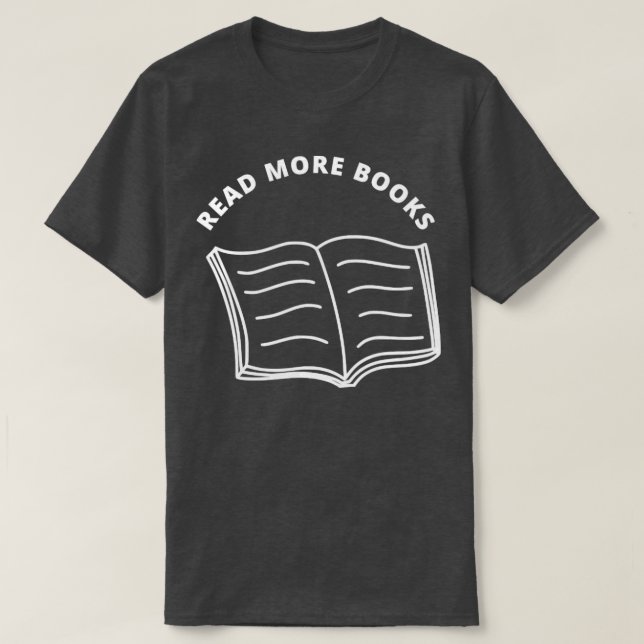 Read More Books3 T-Shirt (Design Front)