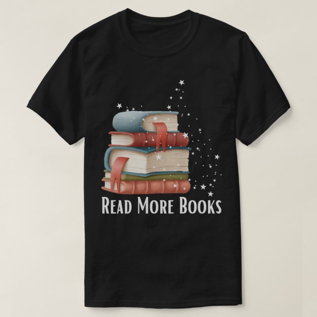 Read More Books5 T-Shirt (Design Front)