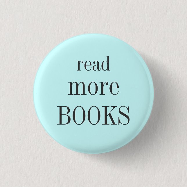 Read More Books 3 Cm Round Badge (Front)