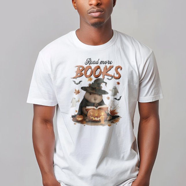 Read more Books Capybara Halloween Funny T-Shirt (Creator Uploaded)