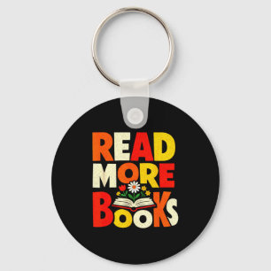 Read more books cheerful bold inspirational key ring