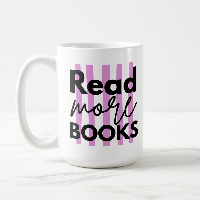 Read More Books Coffee Mug (Left)