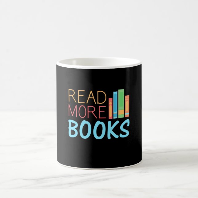 Read More Books Coffee Mug (Center)