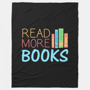 Read More Books Fleece Blanket