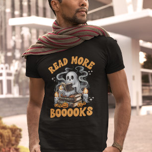 Read More Books, Fun Ghost Halloween T-Shirt