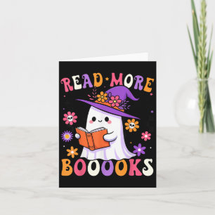 Read More Books Ghost Reading Book Funny Teacher H Card