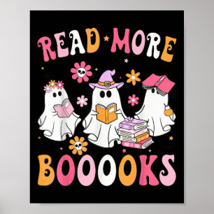 Read More Books Ghosts Reading Book Funny Teacher  Poster