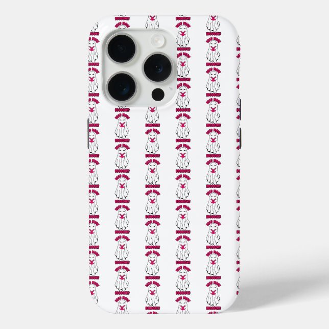 Read more Books Halloween Ghost Pink Case-Mate iPhone Case (Back)