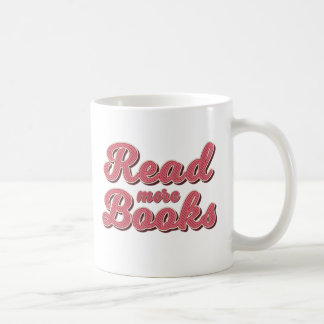 Read More Books Retro Book Lover Coffee Mug