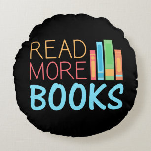 Read More Books Round Cushion