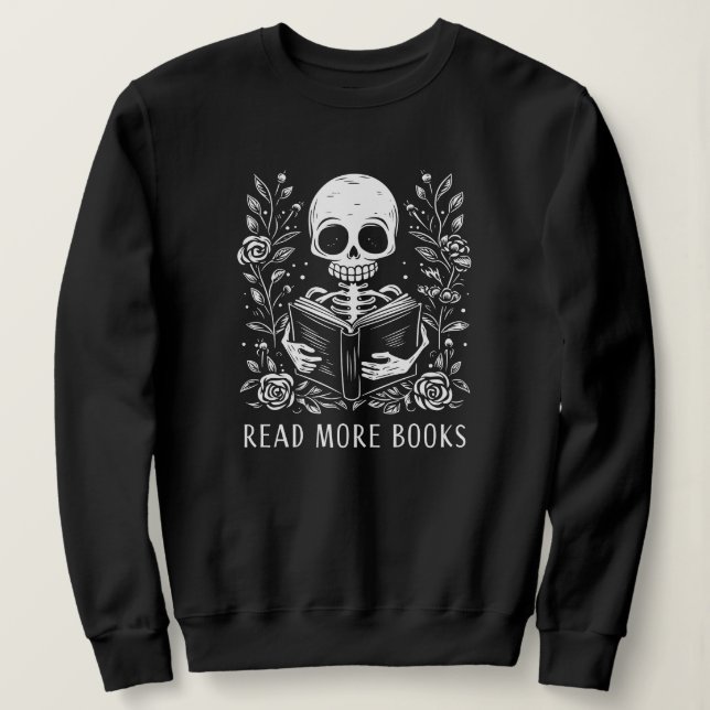 Read more books sweatshirt (Design Front)