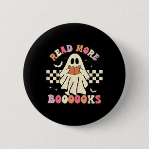 Read More Boooooks Cute Ghost Read More Boooooks H 6 Cm Round Badge