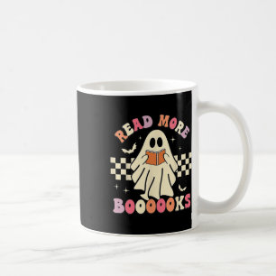 Read More Boooooks Cute Ghost Read More Boooooks H Coffee Mug