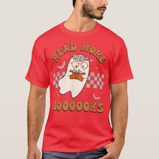 Read more boooooks Cute Ghost Read more boooooks H T-Shirt