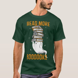 Read more boooooks Cute Ghost Read more boooooks H T-Shirt