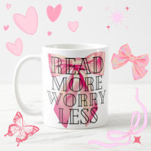 Read More Worry Less Coquette Pink Bow