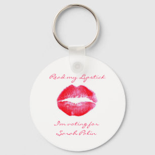 Read My Lipstick Key Ring