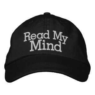 Read My Mind Embroidered Hat