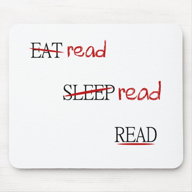 Read read read mouse pad (Front)