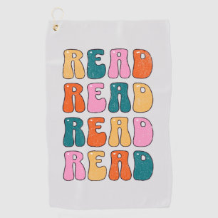 Read Read Read Read Golf Towel