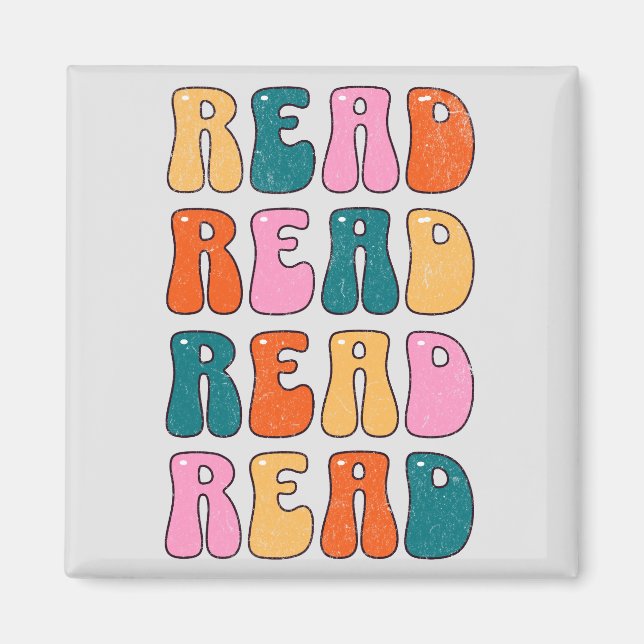 Read Read Read Read Magnet (Front)