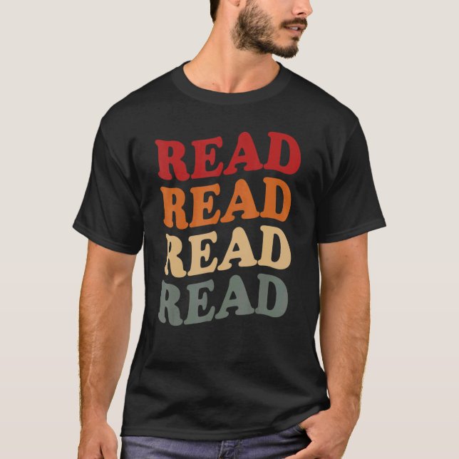 Read Reading Teacher Reading Interventionist T-Shirt (Front)