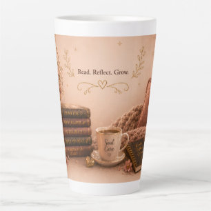Read. Reflect. Grow. Latte Mug