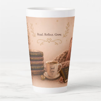 Read. Reflect. Grow. Latte Mug