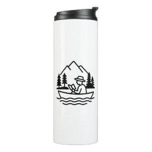Read & Retreat – Nature Lover Line Thermal Tumbler