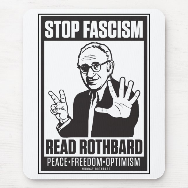 Read Rothbard Mousepad (Front)