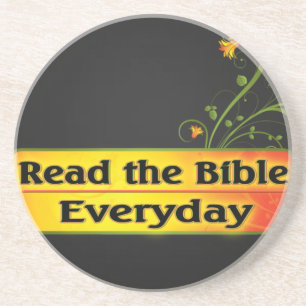 READ THE BIBLE EVERYDAY COASTER