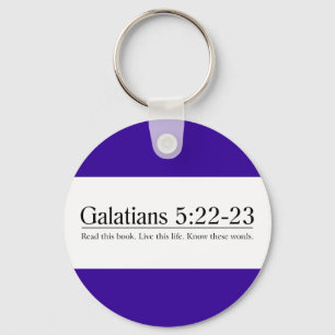 Read the Bible Galatians 5:22-23 Key Ring