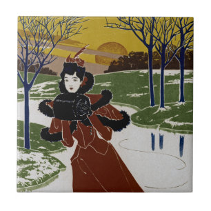 Read The Sun Ceramic Tile