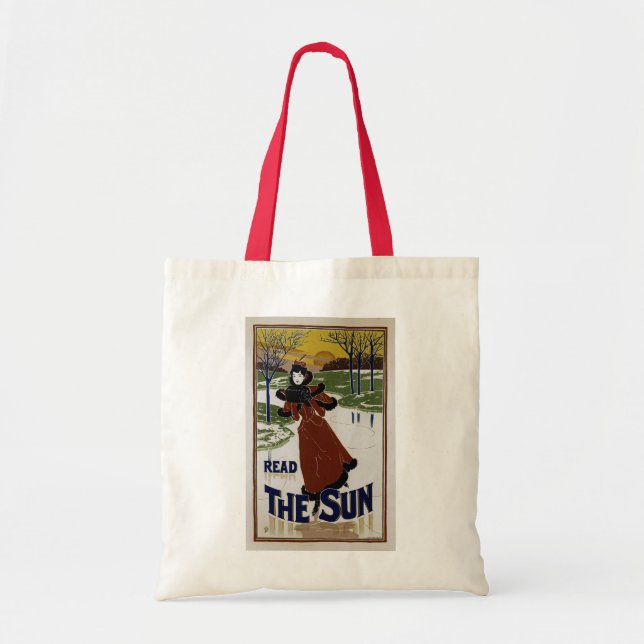 Read The Sun Tote Bag (Front)