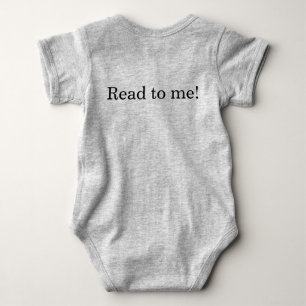 Read to Me One piece Baby Bodysuit