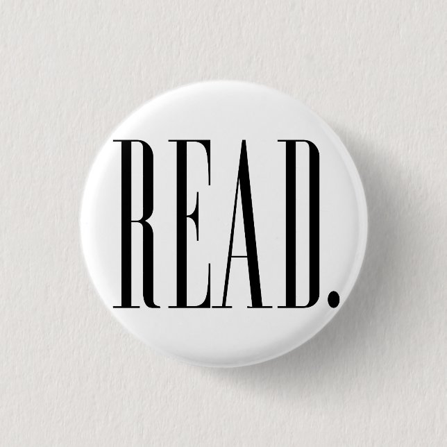 Read (Ver 1) 3 Cm Round Badge (Front)