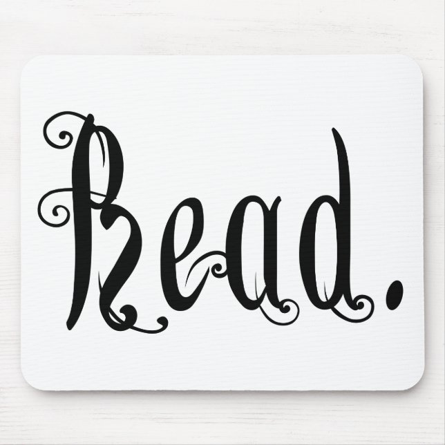 Read (Ver 2) Mouse Pad (Front)