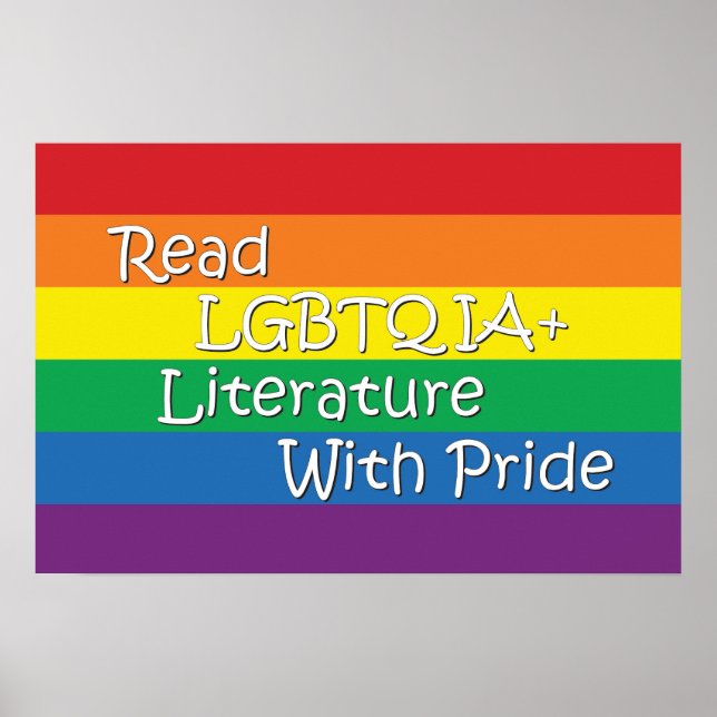 Read with Pride poster (Front)