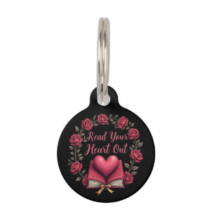 Read Your Heart Out A Haven for Book Lovers Pet Tag
