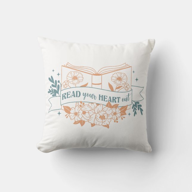 Read Your Heart Out Cushion (Front)