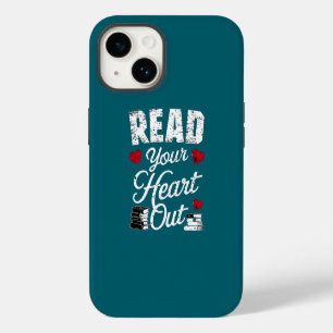 Read Your Heart Out Funny Book Reading Lovers iPhone 14 Case