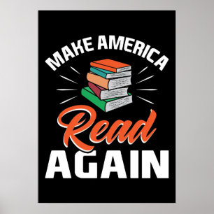 Reader Gift Make America Read Again Poster