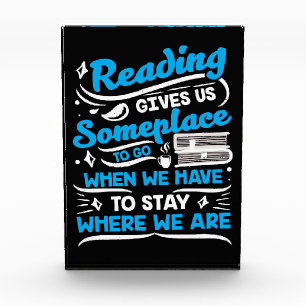 Reader Gift Reading Gives Us Someplace Photo Block