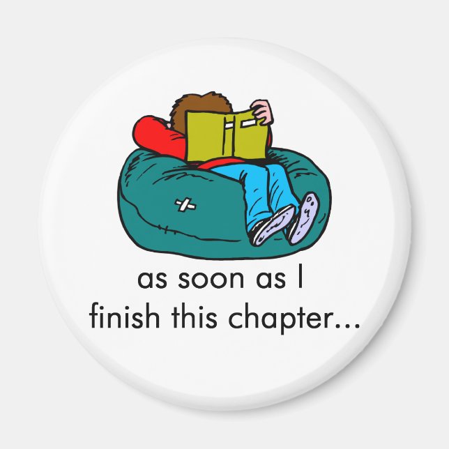 Reader T-shirts and Gifts. Magnet (Front)