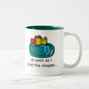Reader T-shirts and Gifts. Two-Tone Coffee Mug