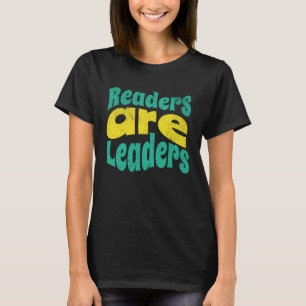 Readers Are Leaders apparel Smart Reader s Retro T-Shirt