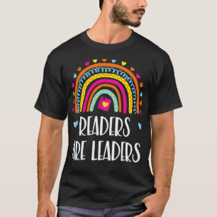 readers are leaders book lovers T-Shirt
